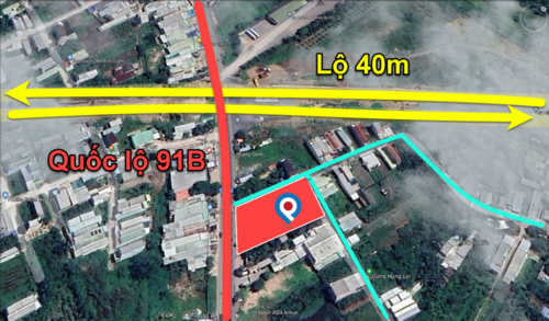 Chủ gửi 🚛 Bán kho BA mặt tiền Nguyễn Văn Linh ( QL91B ) gần lộ 40m